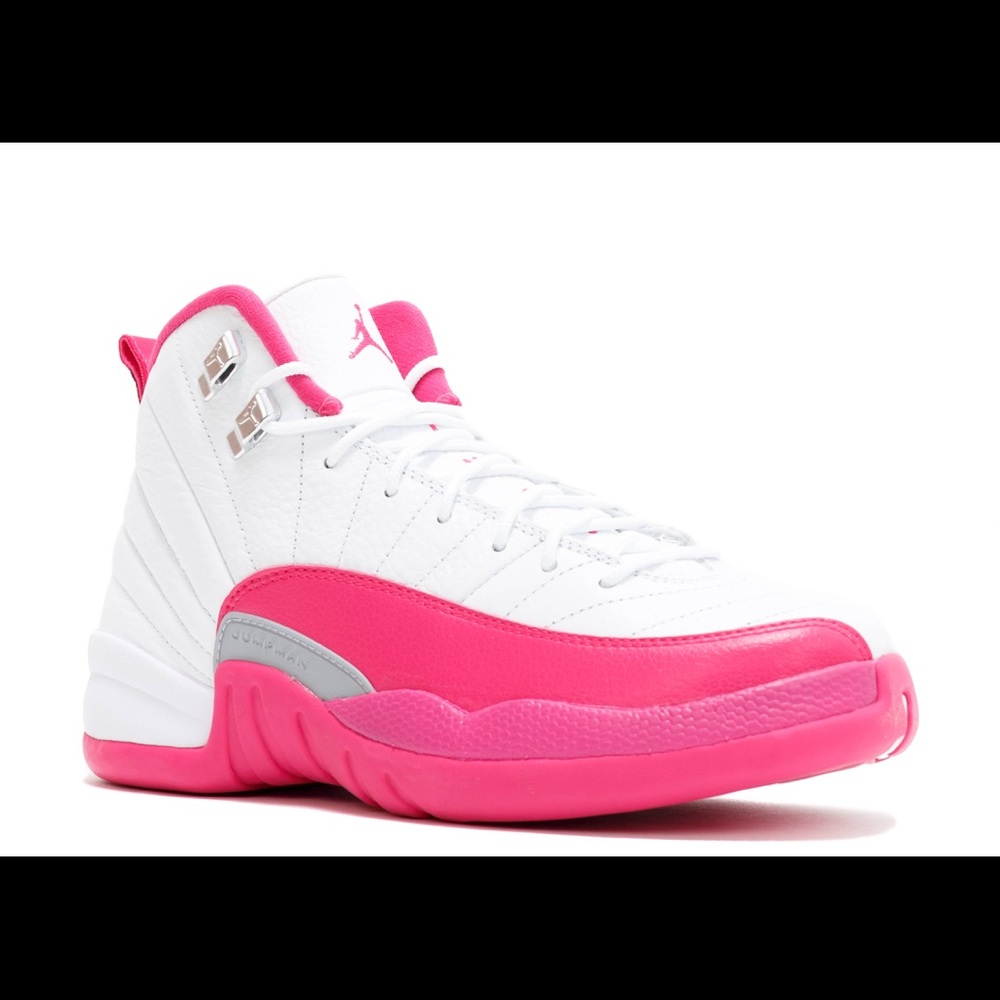 Dynamic pink Jordan 12s